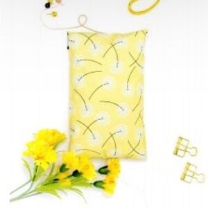 6x9 yellow flowers poly mailer x10